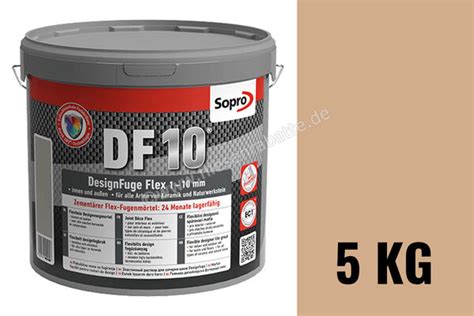 Sopro Bauchemie DesignFuge Flex DF10 Fugenmörtel Jurabeige 33