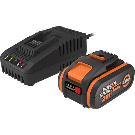 Kit Worx Wa Batteria Worx V Ah Pro Carica Batteria Rapido Obi