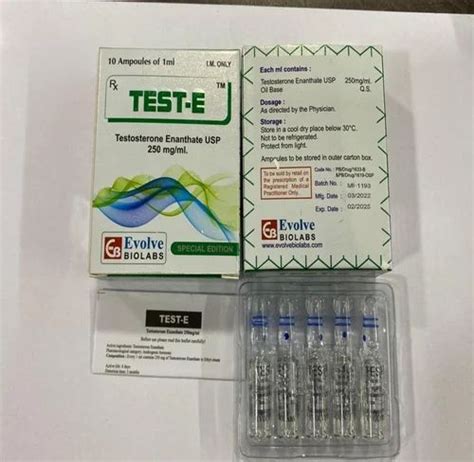 Injection 250 Mg Ml Testosterone Enanthate USP For Muscle Building