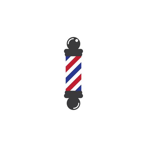 Barber Shop Pole Clipart Transparent Background Barber Pole Logo