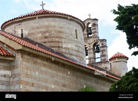 Budva Montenegro The Old Town Church Of Holy Trinity Stock Photo Alamy