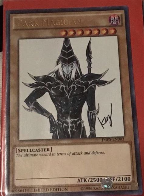 Dark Magician Shonen Jump Promo Limited Edition R Yugiohshowcase