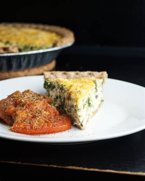 Spinach and Ricotta Quiche Recipe