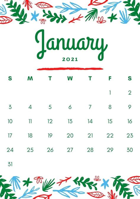 🔥 [50+] January 2021 Calendar Wallpapers | WallpaperSafari
