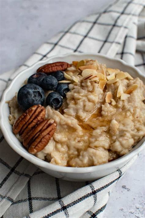 Slow Cooker Porridge Hint Of Healthy