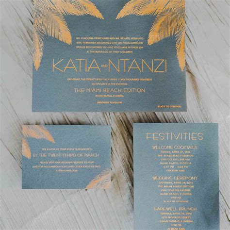 42 Destination Wedding Invitations From Real Couples