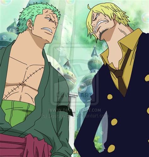 Zoro Vs Sanji By Deadlyac1d On Deviantart Pieces Facts Zoro One