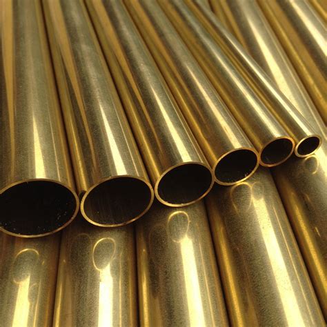 Brass Tube Pipe Round 300mm Length Wall 0 5mm 6mm To 16mm Hollow Model