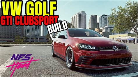 Nfs Heat Golf Gti Clubsport Customization And Gameplay 500bhp