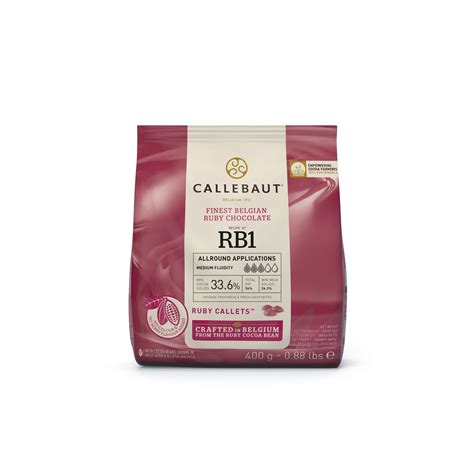 Chocolate Ruby 400 Gr Callebaut