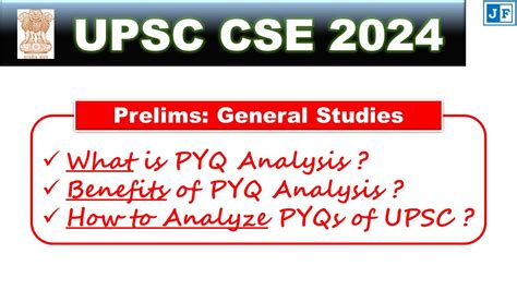 How To Analyse PYQs For UPSC Prelims 2024 25 JasbirFoundation