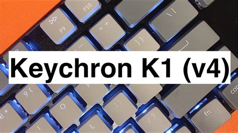 Keychron K1 Mechanical Keyboard V4 Sound Test Youtube