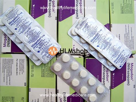 Mogadon 5 Mg Nitrazepam 10 Tablets Strip Healthy Life Medicare