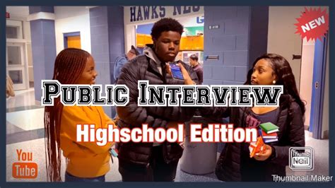 Whats One Thing You Never Told Your Mom😳 Public Interview Highschool Edition📙 Youtube