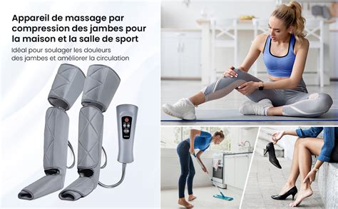 Renpho Appareil De Massage Des Jambes Masseur De Jambes De Compression