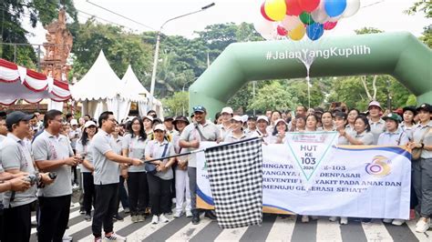 Serangkaian HUT Ke 103 RSUD Wangaya Wawali Kota Denpasar Arya Wibawa