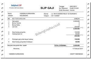 PT Indofood CBP Sukses Makmur Tbk Info Gaji Tunjangan Benefit Slip