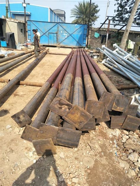 Swaged Pole Swaged Steel Tubular Poles Latest Price Manufacturers