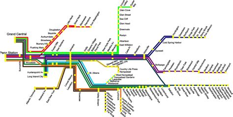 MTA LIRR Map