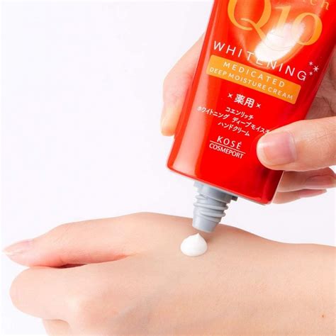 Kose Coenrich Q10 Whitening Medicated Deep Moisture Hand Cream 80g