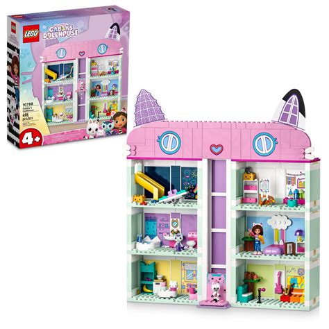 Lego Gabbys Dollhouse 10788 Building Toy Set 8 Room