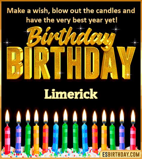 Happy Birthday Limerick GIF 🎂 Images Animated Wishes【28 GiFs】