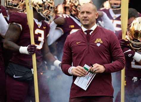 P.J. Fleck Has Led Minnesota To An 8-0 Start – And He Just Got A Huge ...