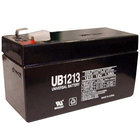 UPG 12 Volt 1 3 Ah F1 Terminal Sealed Lead Acid SLA AGM Rechargeable