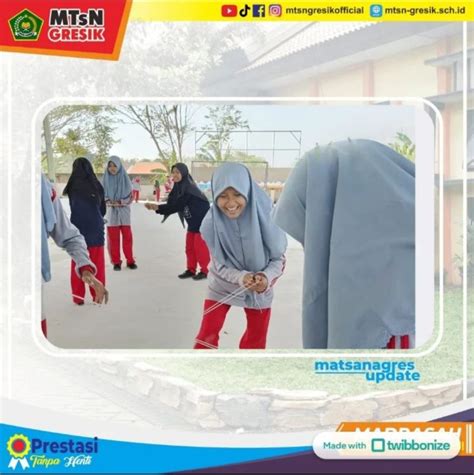 Seru Banget MTs Negeri Gresik Gelar Aneka Lomba Antar Kelas MTsN Gresik