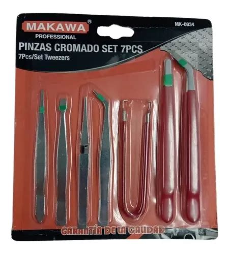 Set Pinzas Cromado Makawa Toolstore