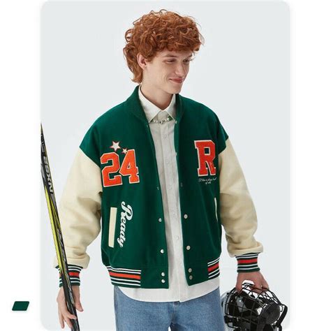 Herren Stra E Dicker Sportswear Sportmantel Beil Ufige Baseball