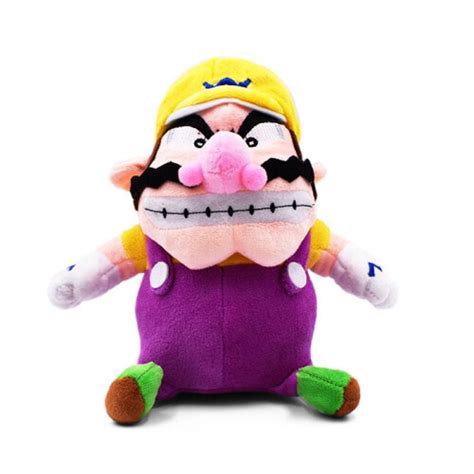 Wario Cartoon Game Super Mario Bros Anime Plush Doll Wario Waluigi Stuffed Toy T On Onbuy