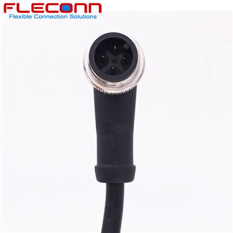 Ip M Pin Pin Right Angle Molded Male Connector Cable