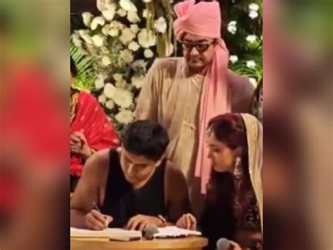 Revealed Why Nupur Shikhare Wore A Vest To His Wedding Celebrity