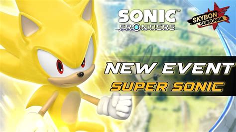 New Event Super Sonic Sonic Forces Speed Battle Sfsb Sonic Frontiers Gameplay Skybon