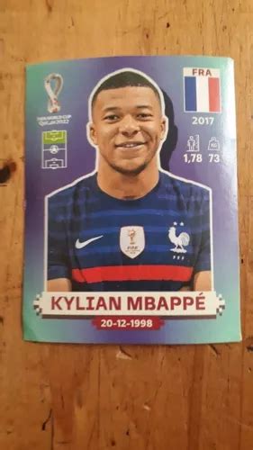 Lamina Original Kylian Mbappe Mundial Qatar 2022 en venta en Valparaíso