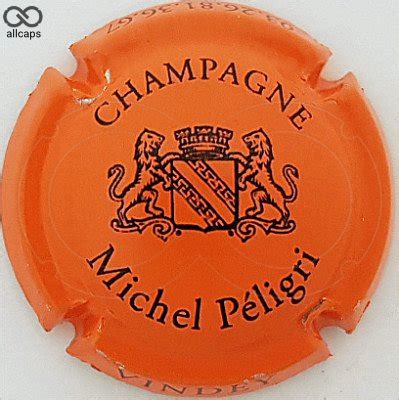 Capsule 1 Orange et noir Champagne Péligri Michel AllCaps