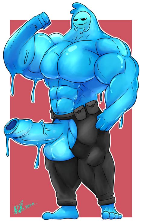 Rule 34 2020 4 Fingers 4 Toes Absurd Res Balls Big Muscles Blue Balls