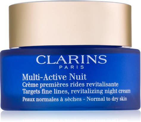 Clarins Multi Active Night Cr Me De Nuit Revitalisante Lignes Fines