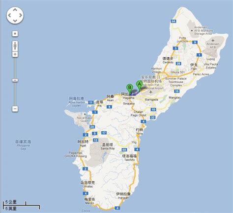 关岛位置地图,关岛位置,关岛旅游_大山谷图库