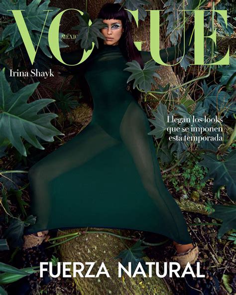 Irina Shayk Covers VOGUE México April 2023 Issue DSCENE