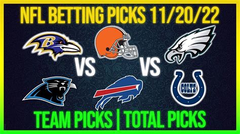 NFL Picks Today 11 20 22 NFL Predictions Today NFL Week 11 Betting Tips