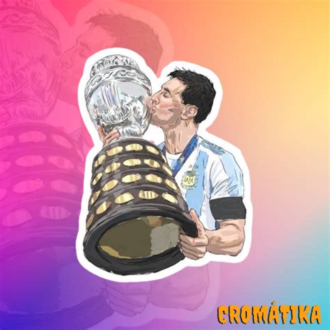 Sticker MESSI COPA AMÉRICA CROMÁTIKA STICKERS