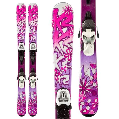 K Luv Bug Skis Fastrak Bindings Girl S Evo