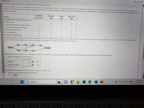 Solved All Answers Were Generated Using Trials And Chegg