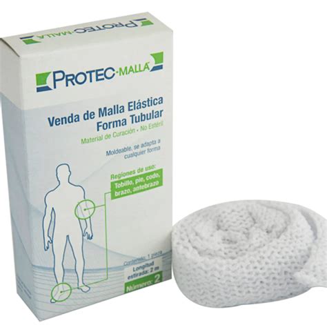 Venda Malla Elástica Forma Tubular MedartMX Material de Curación y