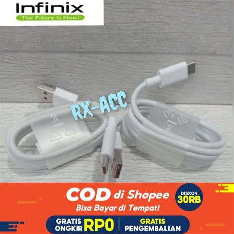 Jual KABEL DATA INFINIX HOT 11S NFC ORIGINAL 100 TYPE C SUPER CHARGER 33W Shopee Indonesia