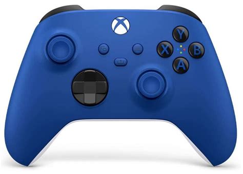 Controle Sem Fio Xbox Series E Xbox One Shock Blue Original Microsoft