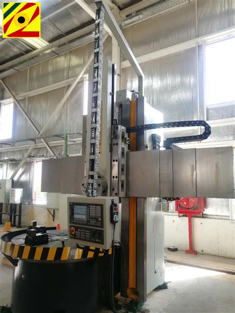 Single Column Cnc Vertical Lathe Machine Manufacturer Turning Diameter