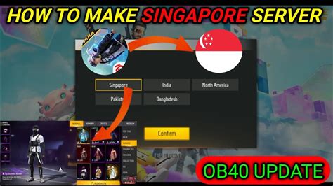 How To Make Singapore Server Id In Ff Free Fire Singapore Server